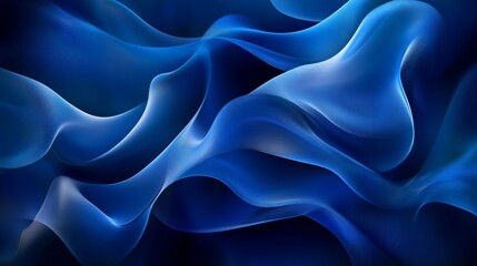 Fototapeta premium Abstract Curved Background for Design and Art Generative AI