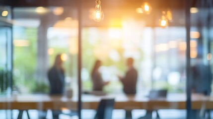 Business Meeting and Presentation Concept Generative AI