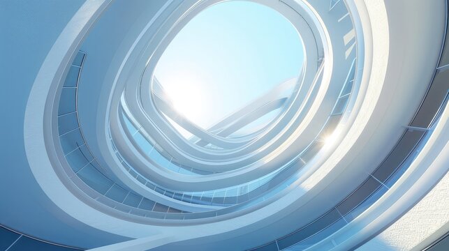 Abstract gray white background poster with dynamic waves, Hyperloop mass transit with in a vacuum, The fastest train transportation in the future, High speed rail travel,Realistic Background Colors ,