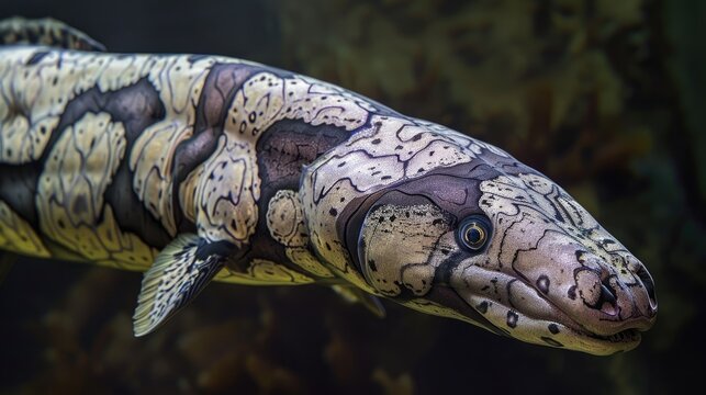 Marbled lungfish Latin Protopterus aethiopicus It is a genus of lobe finned fish from the superorder lungfish found in tropical Africa