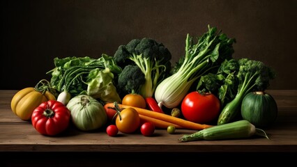  Fresh produce vibrant colors and healthy choices