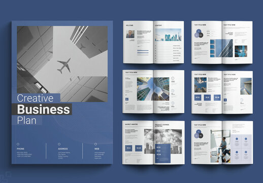 Creative Business Plan Layout
