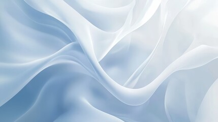 Fototapeta premium Modern Futuristic Blue White Abstract Background for Presentation Design Generative AI