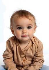 Portrait of Adorable Baby