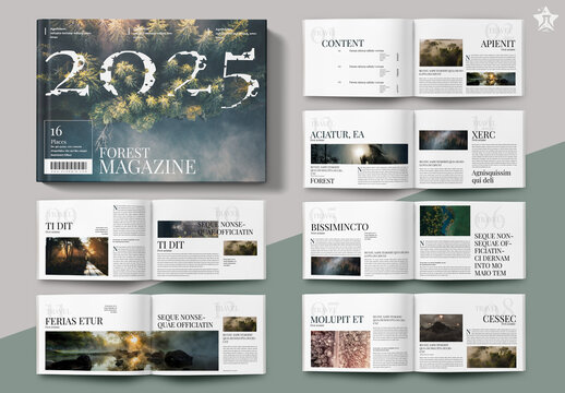 Forest Magazine Landscape