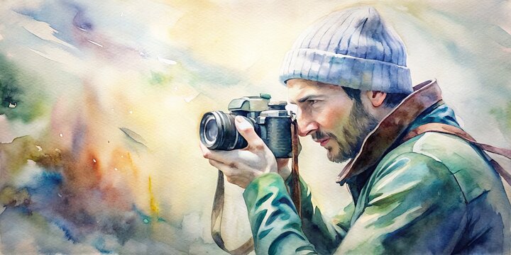 photographer editing
