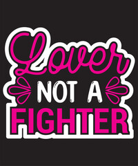 Breast cancer t-shirt design