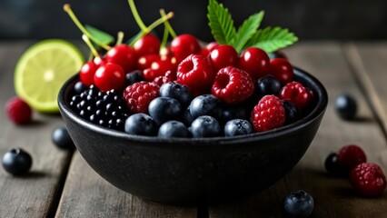  Freshly picked berries a summer delight