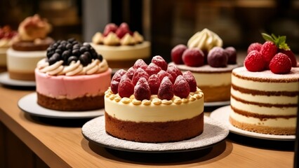 Deliciously tempting dessert display