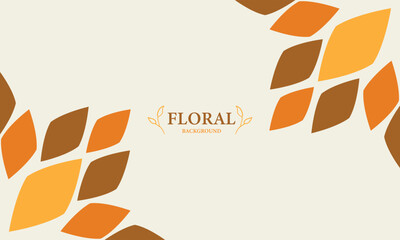 Elegant floral background with place for text