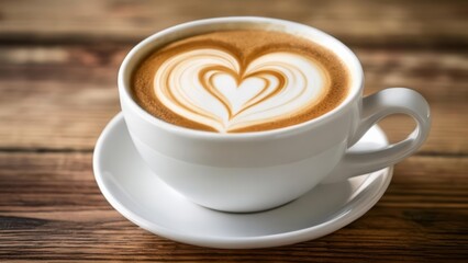 Obraz premium A heartwarming cup of coffee