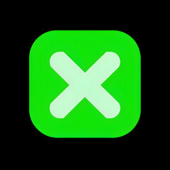 Obraz premium green check mark buttons