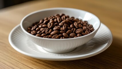 Fototapeta premium Aromatic coffee beans ready to brew