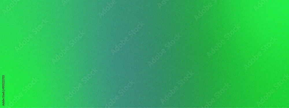 Poster abstract colors gradient background, green blue blurred wave on dark, grain texture. colorful backgr