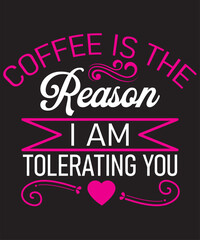 coffee t-shirt design