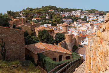 City walls of Tossa de Mar