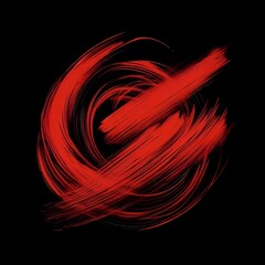 Naklejka premium Abstract RED Neon Light Streaks WALLPAPER 