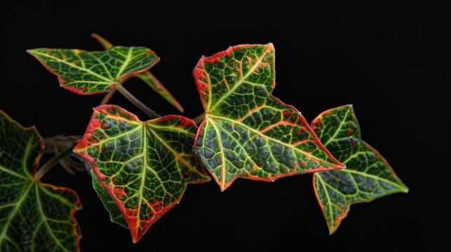 Hemigraphis alternata red ivy red flame ivy or waffle plant The leaf blades are a dark green on the top face