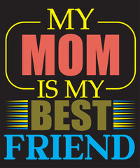 mom t-shirt design
