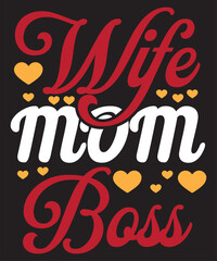 mom t-shirt design