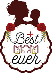 mom t-shirt design
