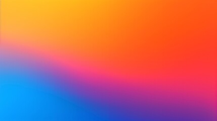 Obraz premium Vibrant Gradient Background with Warm and Cool Tones for Modern Design and Digital Art Projects, Abstract Color Blend for Websites, Posters, and App Interfaces