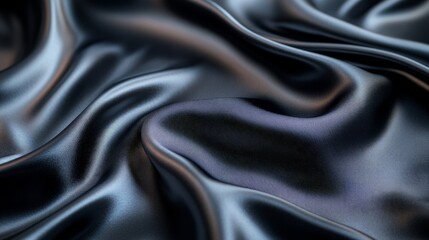Fototapeta premium Elegant Silk Fabric with Soft Sheen and Flowing Texture for Background Design