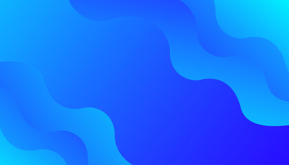 Liquid wave background with blue color background. Fluid wavy shapes. Eps10 vector