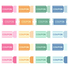 ストライプクーポンセット