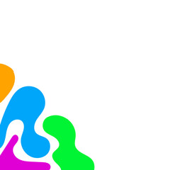 Abstract Liquid Corner