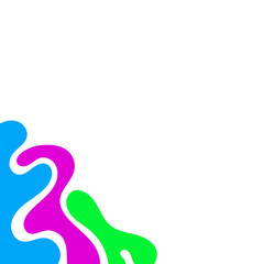 Abstract Liquid Corner