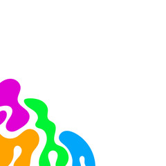 Abstract Liquid Corner