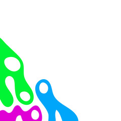 Abstract Liquid Corner