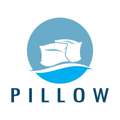 Creative logo designs for pillows, blankets, bed sheets and beds, sleep, zzz, clock, moon and stars.
