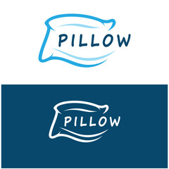 Creative logo designs for pillows, blankets, bed sheets and beds, sleep, zzz, clock, moon and stars.