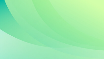 Obraz premium Abstract green background with circles. Vector illustration 