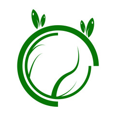 go green icon illustration vector