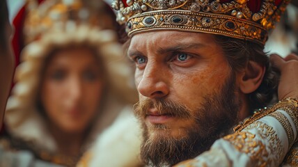 Biblical Story, Solomon Becomes King of Israel, Replacing His Father David