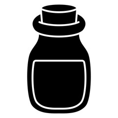 bottle of medicine icon symbol