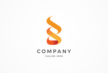 Letter B Flame Logo, letter B with flame combination, usable for and business and company logos, vector illustration © Jerry