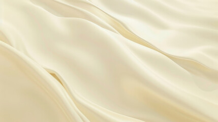 Obraz premium A cream textured background featuring a soft, smooth surface with subtle gradients. The gentle color transitions add depth and a serene atmosphere.