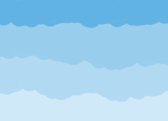 clouds moving on sunny day with blue sky background