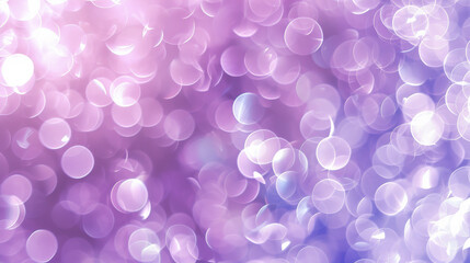 A lilac abstract background with a bokeh effect, featuring soft, out-of-focus circles of light in different shades of lilac. The dreamy, whimsical design creates a sense of magic.