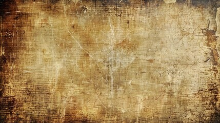 Fototapeta premium Old canvas with a grunge texture background. Generative ai