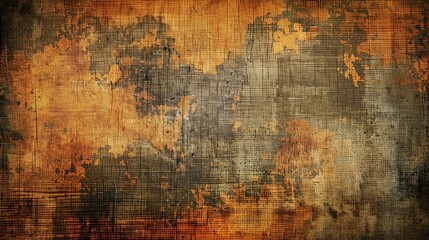 Obraz premium Old canvas with a grunge texture background. Generative ai