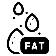 fat nutrients icon