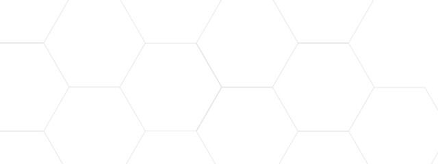 Fototapeta premium Vector technology background with hexagon concept design. Embossed Hexagon , honeycomb white shadow. Luxury White 3D futuristic honeycomb mosaic white background.