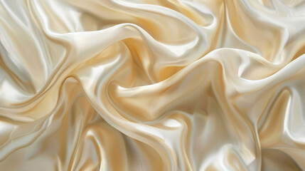A cream textured background with a smooth, satin-like texture. The glossy finish adds a touch of elegance and luxury.