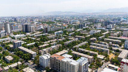 Panoramic View of Bishkek City