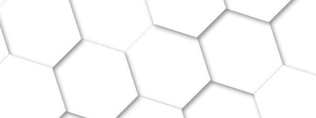 Abstract seamless hexagon pattern background. Abstract hexagon technology design background. Vector Illustration.